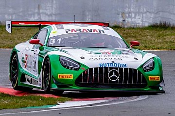 Der Mercedes-AMG GT3 von Space Drive Racing im GTC Race in Oschersleben - Foto: Alex Trienitz