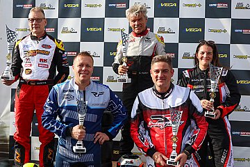 Die Sieger der Klasse KZ2 Masters - Foto: Fast-Media