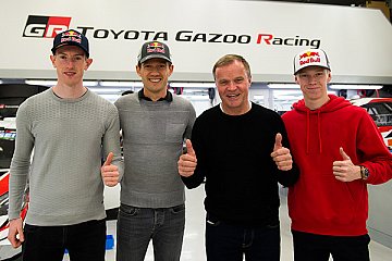Neues Toyota Fahrertrio für die Rallye-Weltmeisterschaft 2020