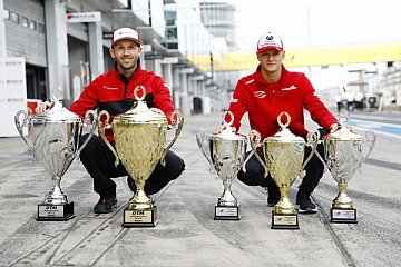 Hauptdarsteller in der Eifel: Rast und Schumacher