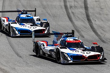 Platz fünf für den BMW M Hybrid V8 in Laguna Seca