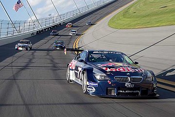 Der BMW ALPINA B6 GT3 startete von P2 in das Rennen
