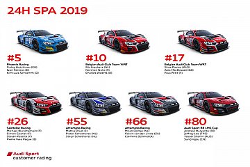 Audi Sport customer racing, Audi R8 LMS - Foto: Audi