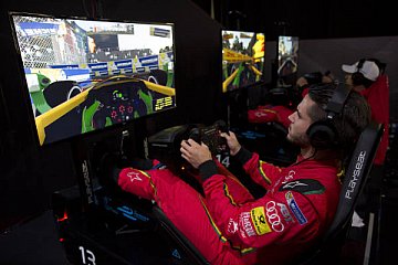 Daniel Abt fährt bei erstem Vegas eRace in die Top Ten