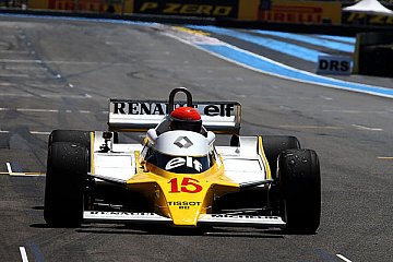 Jean-Pierre Jabouille beim Renault-Jubiläum in Paul Ricard - Foto: Renault