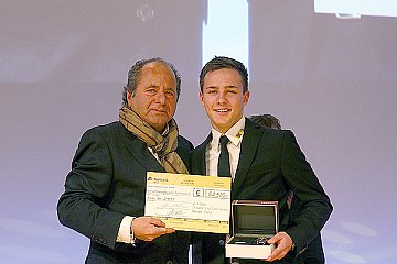 Marvin Dienst Zweiter der Deutsche Post Speed Academy