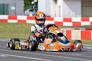 Max Ohsenbrink gewann in der Klasse KZ2 - Foto: Shelly Media