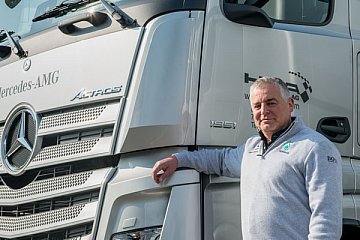Vorgestellt: LKW-Fahrer und Gruppenleiter Günter Zäch