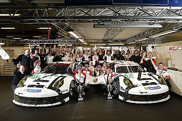 Doppelsieg für Porsche 911 RSR im Reich der Mitte