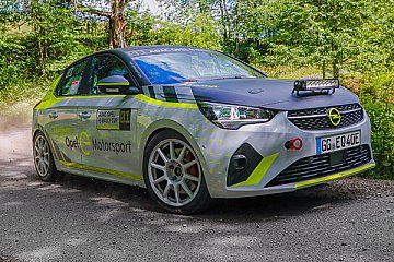 Drexler-Automotive Entwicklungspartner des Opel Corsa Rally Electric