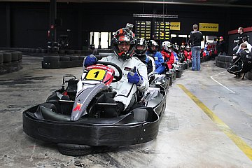 Race der Champions beim Kuki-Kart-Cup im Dezember