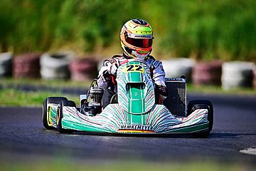 Nikolas Buhl holt Titel im Norddeutschen ADAC Kart Cup