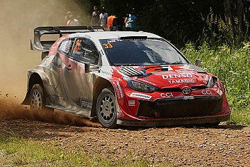 Toyota bereit für die Rallye Estland
