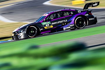 Joel Eriksson vor Augusto Farfus im 2. Freien Training