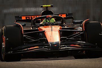 Lando Norris setzt Messlatte im Freien Training in Abu Dhabi