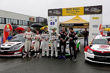 Rallye Stemweder Berg vom Dauerregen davon gespült