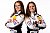 Die Racing Twins: Jacqueline Kreutzpointner (li.) und Alesia Kreutzpointner - Foto: ADAC