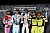 Das GT3-Gesamtpodium nach dem GT60 powered by Pirelli: Robin Rogalski auf P1, Finn Zulauf und Stefan Mücke auf P2 und Kenneth Heyer sowie Johannes Stengel auf P3 - Foto: gtc-race.de/Trienitz