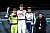 Das Podium nach dem 1. GT Sprint Rennen: Julian Hanses auf P1, Moritz Wiskirchen auf P2 und Luca Arnold auf P3 - Foto: gtc-race.de/Trienitz
