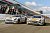 Zwei SLS AMG GT3 von Rowe Racing in der Grüne Hölle - Foto: Rowe Racing