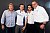 v.l.: Thomas Rudel (CEO Rutronik), die HCB-Rutronik Racing-Fahrer Fabian Plentz und Lucas di Grassi, Chris Reinke (Leiter Audi Sport customer racing) - Foto: Audi Media Center