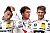 Pascal Wehrlein, Daniel Juncadella und Marco Wittmann - Foto: Mercedes / BMW