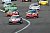 Die drei Teichmann-Racing-Fahrzeuge auf der Strecke: der Tigrol-Porsche (#980), der H&R-Lenk-Porsche (#970) und der H&R-Porsche (#960) - Foto: Teichmann Racing GmbH