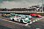 Beim 77. Members Meeting im britischen Goodwood pilotierte Le Mans Sieger Richard Attwood den 917 mit der Chassisnummer eins. Der 917/30-001 wurde von Rennfahrer Romain Dumas gelenkt. Der ehemalige Formel 1-Pilot und 919 Hybrid Langstreckenweltmeister Mark Webber führte den stärksten 917-Typ dem Publikum vor, den 917/30 Spyder. Neel Jani komplettierte dieses besondere Starterfeld mit dem 917 KH - Foto: Porsche AG