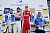Alex Palou, Jehan Daruvala und Ralf Aron nach dem zweiten Rennen auf dem Podium - Foto: FIA F3 EM