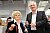 Messechefin Alice Wagner und CIK-FIA-Generalsekretär Kay Oberheide eröffnen die Messe