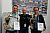 Serienpromoter Rolf Krepschik mit seinen Siegern Christian Franck und Uli Becker - Foto: STT