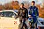 Andreas Pfister (l.) mit Martin Held (r.) im Rahmen der ACV Tourenwagen-Fahrersichtung vor seinem zukünftigen CUPRA-Rennfahrzeug in der PRTC - Foto: Pfister-Racing GmbH