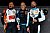 Das Podium der GT4 Trophy-Wertung: Bernd Schaible auf P1, Markus Eichele auf P2 und Richard Wolf auf P3 - Foto: gtc-race.de/Trienitz