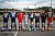 Die Meister des ADAC Kart Masters 2019 (v.l.): Claudia Henning (Ladies Cup), O´Neill Muth (X30 Junioren), Luca Leistra (OK Junioren), Tom Kalender (Bambini), Gianni Andrisani (Academy Trophy), Ben Dörr (OK), Tizian Houf (X30 Junioren), Davids Trefilovs (KZ2)