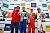 Das Podest des dritten Lauf am Nürburgring Robert Shvartzman, Mick Schumacher und Alex Palau. - Foto: FIA Formel 3