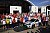 Das Volkswagen Team bei der Rallye Polen im Fußball-Fieber - Foto: VW