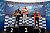 US-Amerikanischer Sieger im zweiten Rennen der „GT4“-Klasse: August Macbeth vor Erik Janis und Sergej Paulavets - Foto: Joel Kernasenko
