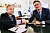 FIA-Präsident Jean Todt sowie Gründer und Vorsitzender der Formel E Alejandro Agag beschließen die Vereinbarung in der FIA-Zentrale an der Place de la Concorde in Paris (v.l.n.r.) - Foto: Formel E