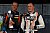 Die beiden GTX-Piloten Denis Liebl und Doninik Olbert auf dem Podium am Nürburgring - Foto: gtc-race.de/Trienitz