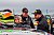 Timo Glock (l.) mit dem Organisator des DMV BMW 318ti Cup Florian Sternkopf (Mitte) und Ioannis Smyrlis - Foto: Denis Petermann/Smyrlis Racing