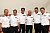 Marco Ujhasi (Gesamtprojektleiter GT Werksmotorsport), Morgan Brady (Teamchef Porsche North America), Dr. Frank-Steffen Walliser (Porsche-Motorsportchef), Jens Walther (Präsident und CEO Porsche Motorsport North Amerika), Nicolas und Martin Raeder (Geschäftsführer Manthey-Racing) - Foto: Porsche