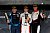 Die glücklichen Sieger: Tom Spitzenberger auf P1, Bernd Schaible auf P2 und Leo Pichler auf P3 - Foto: gtc-race.de/Trienitz