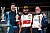Das Podium der GT4 Trophy-Wertung mit Markus Eichele auf P1, Tobias Erdmann auf P2 und Ralf Glatzel auf P3 - Foto: gtc-race.de/Trienitz
